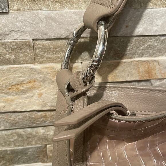 Brighton Cher Col Shoulder Bag | Beachwood Taupe Patent Leather $330 - Picture 12 of 14